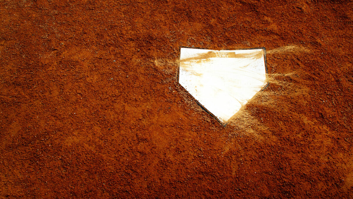 Home plate for baseball field team sports